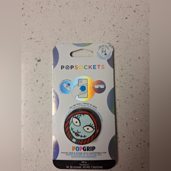 Disney The Nightmare Before Christmas PopSocket - Black and Blue - Picture 1 of 2